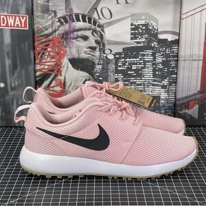 Nike Roshe G Next Nature Men's Golf Shoes Pink Dv1202-601 Sz 10.5 New